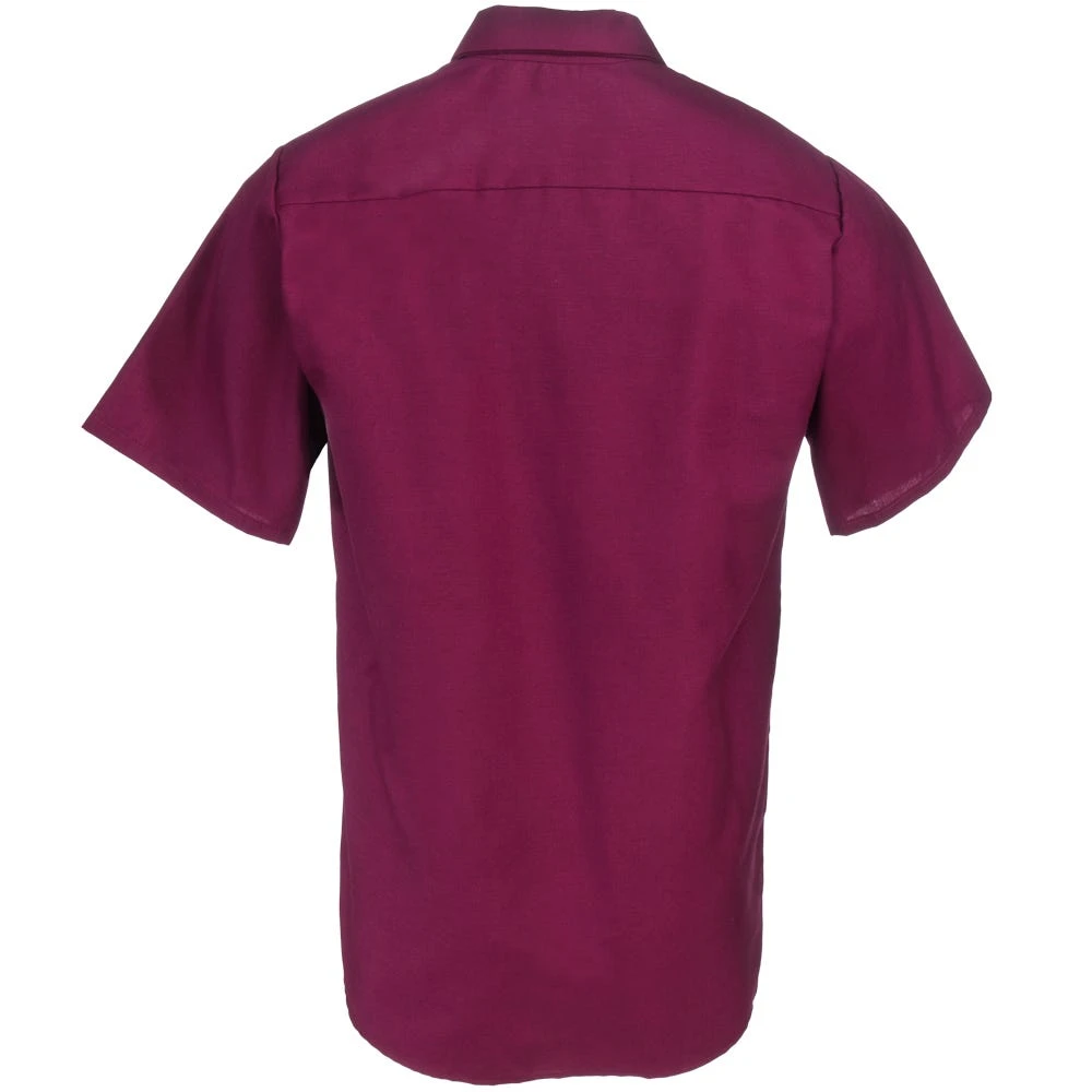 Red Kap Shirts: Men's SP24 BY Short-Sleeve Industrial Burgundy Work Shirt 5 Red Kap Shirts: Men's SP24 BY Short-Sleeve Industrial Burgundy Work Shirt - Image 3