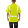 Tingley Shirts: Men's S75122 High Visibility Lime Black Job Sight Work Shirt -Outlet Vestucia Store s75122 1