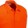 Red Kap Shirts: Men's SS14 OR High Visibility Orange Work Shirt 2 Red Kap Shirts: Men's SS14 OR High Visibility Orange Work Shirt -Outlet Vestucia Store ss140r2 redkapcd 01