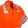 Red Kap Shirts: ANSI Class 3 High Visibiilty Orange Work Shirt SS24OF 1 Red Kap Shirts: ANSI Class 3 High Visibiilty Orange Work Shirt SS24OF -Outlet Vestucia Store ss24or2 redkapcd 01