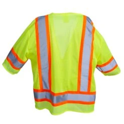 Radians Vests: Green Hi Vis SV22 3ZGM Type R Class 3 Safety Vest -Outlet Vestucia Store sv22 3zgm 2