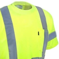 Key Shirts: Men's 828 39 High-Visibility Yellow Pocket T-Shirt -Outlet Vestucia Store thumbnail 1