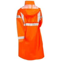 Tingley Coats: Waterproof Men's C44129 Orange FR Eclipse High Vis Coat -Outlet Vestucia Store tingley c44129 long b 01