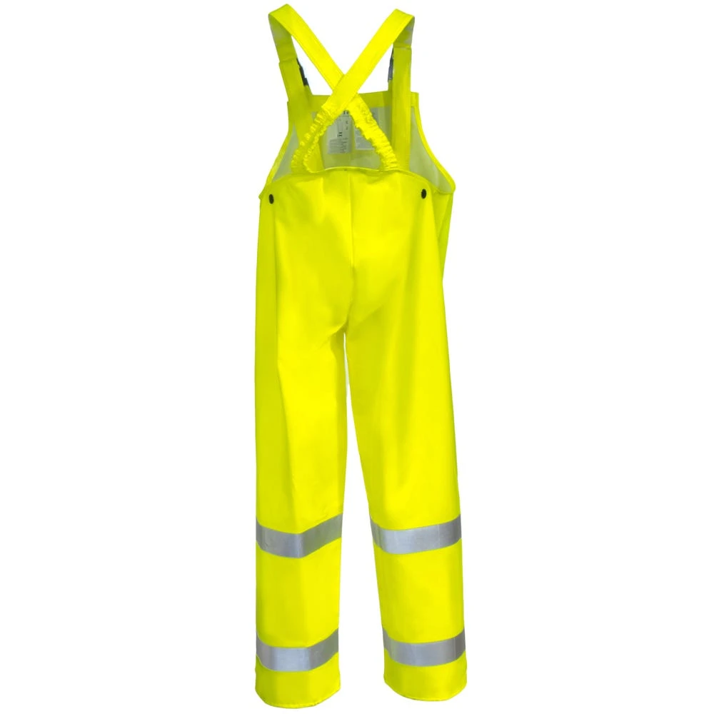 Tingley Overalls: Men's O44122 Hi Vis Yellow Eclipse Waterproof FR Overalls 6 Tingley Overalls: Men's O44122 Hi Vis Yellow Eclipse Waterproof FR Overalls - Image 4