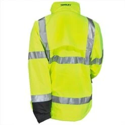 Tingley Jackets: Men's Yellow J24172 YLW Waterproof Insulated Hi-Vis Hooded Jacket -Outlet Vestucia Store tingley j24172 b 01