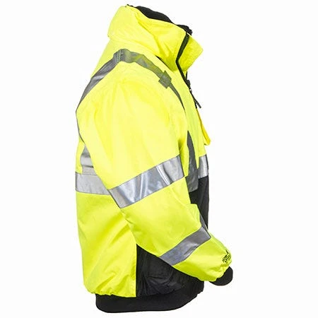Tingley Jackets: Men's Hi-Vis Waterproof J26002 Bomber Jacket 3 Tingley Jackets: Men's Hi-Vis Waterproof J26002 Bomber Jacket