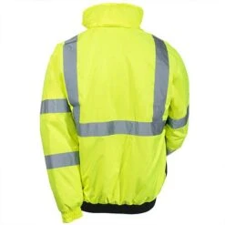 Tingley Jackets: Men's High-Visibility Waterproof J26112 Insulated Hooded Jacket -Outlet Vestucia Store tingley j26112 b 01