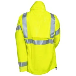 Tingley Jackets: Men's J44122 Yellow Eclipse Flame Resistant Hooded Jacket -Outlet Vestucia Store tingley j44122 ylw b 01