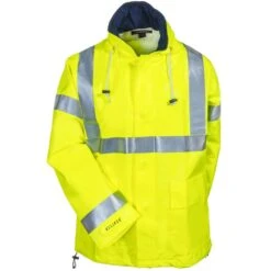 Tingley Jackets: Men's J44122 Yellow Eclipse Flame Resistant Hooded Jacket -Outlet Vestucia Store tingley j44122 ylw f 01