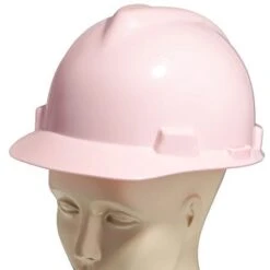MSA Hard Hats: Women's Pink 454 495862 V Guard Hard Hat -Outlet Vestucia Store v guard dp54 pink p 01